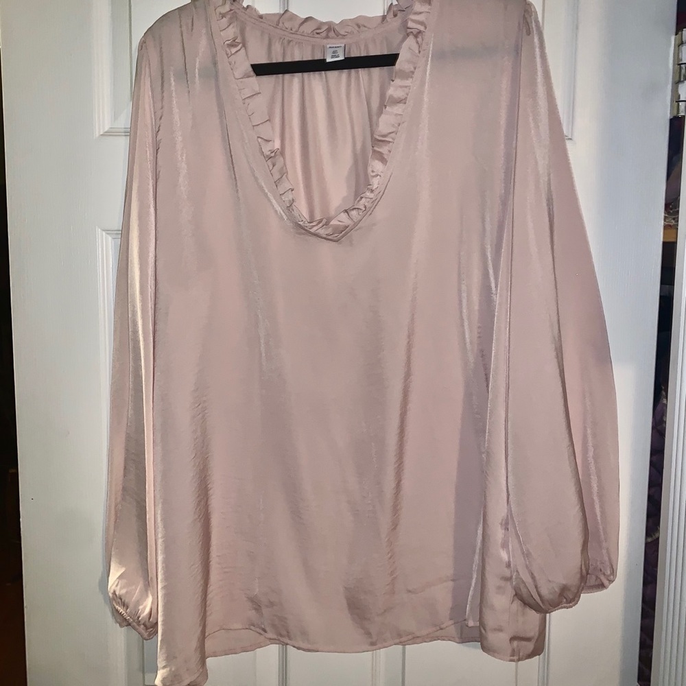 Light Pink Satin Top